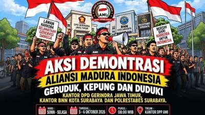 AMI Siapkan Aksi di Surabaya, Soroti Dugaan Narkotika Tiga Anggota DPRD