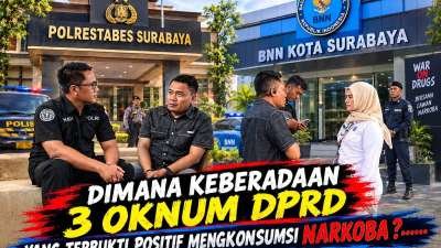 Ormas AMI Geram! Polrestabes Sebut 3 Anggota DPRD Jalani Asesmen di BNNK, Humas BNNK Mengaku Tak Tahu