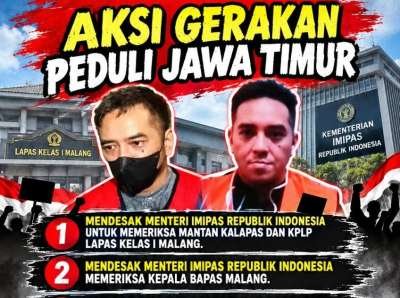 Polemik Bebas Bersyarat Mas Bechi, Korban dan Gerakan Peduli Jatim Desak Menteri Imipas Segera Pindahkan ke Nusakambangan
